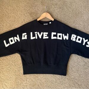 Wrangler Long Live Cowboys crewneck  sweatshirt